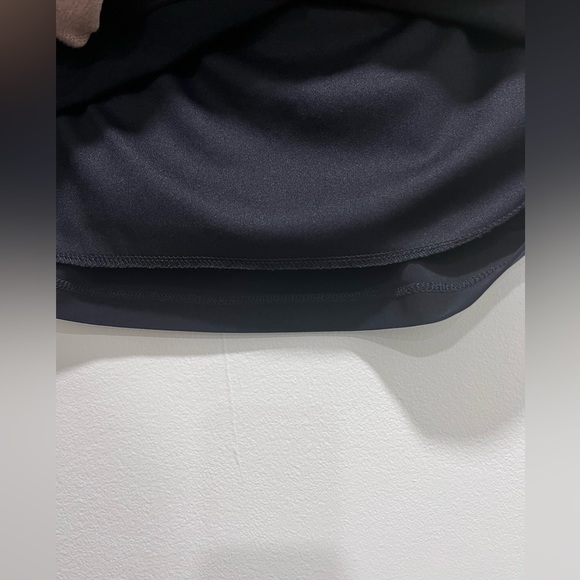 Picadilly Fashion Black Top with Mesh Sweetheart Neckline, Pleats in Back, Sm - Picture 7 of 8